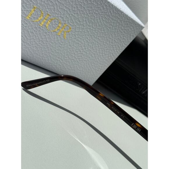 NEW Dior 30MontaigneMiniO R3I Eyeglasses Frames in Brown - Picture 7 of 7